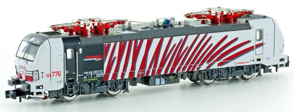 Kato HobbyTrain Lemke H3002 - Electric locomotive BR 193 Vectron Lokomotion Red Zebra